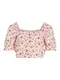 Vila Petite Shirt 'Aya' hummer / rosa / knallrot / wei