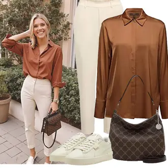 Business Outfits Sportlich mit Grau Puma "Perfektes Büro Outfit"Look: Rap, Streetwear, Esthetische, Sportlich, Unisex, Retro