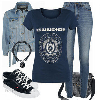 Outfit mit Grau Khujo "Modischer Look für die Freizeit"