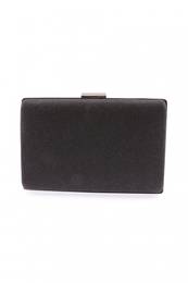 275-22y Women's Evening Dress Portfolio Bag Sand Sim Black