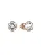 GUESS Ohrringe AMERICAN DREAM rosegold / weiß