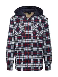 Urban Classics Jacke navy / weiß / dunkelrot