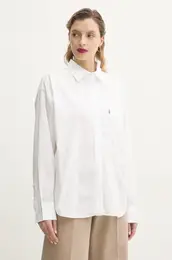 Bombana srajca HARLIE NEW BF SHIRT enska, bela barva, 001HM