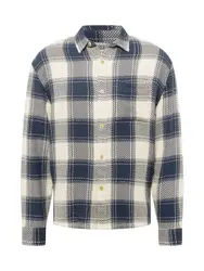 Abercrombie & Fitch Hemd ecru / navy