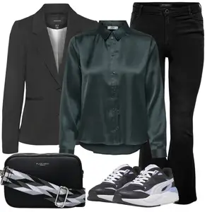 Speed Outfit met Zwart Puma "Mooie herfst look"