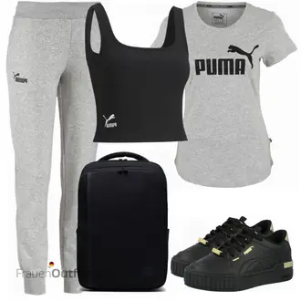 Sport Outfits mit Hose Große Größe Puma "Sport Outfit"