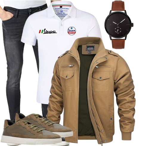 Grün SommerJacke MAGCOMSEN kombinieren