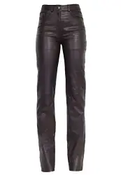 Unbekannt Damen Lederhose Magda hoch geschnitten - Premium Lamm Nappa Leder (Echtleder)