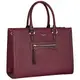 David Jones - Damen Große Tote Shopper Handtasche - Frau Arbeit Aktentasche Large Henkeltasche - PU Leder Viele Fächer Taschen Schultertasche - Schule Business Arbeitstasche Umhängetasche - Rot