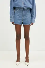 Jeans kratke hlae Rhinestone Denim enske, 1126391468