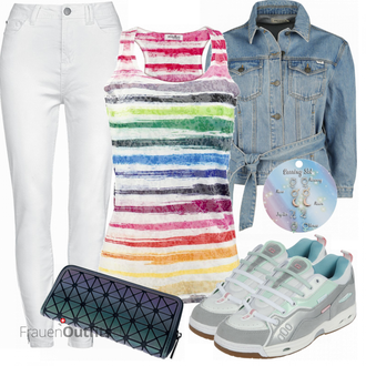 Outfit mit Grau Khujo "Cooles Outfit"