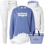 Retro Prevelike Majice Outfiti image