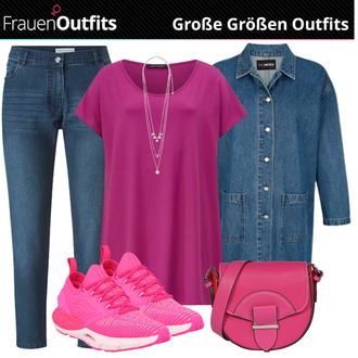 Outfit mit Rosa Sportschuh Under Armour "Street Style Outfit"