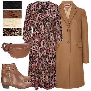 Modieuze jaren 80s outfit