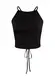 LSCN by LASCANA Crop-Top, mit Schnrung hinten