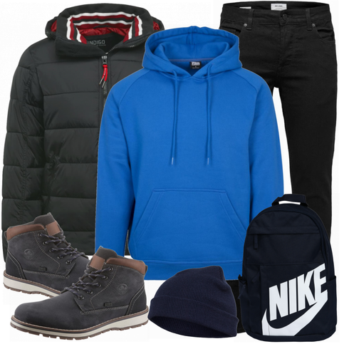 Mischfarben Rucksack Nike Sportswear kombinieren