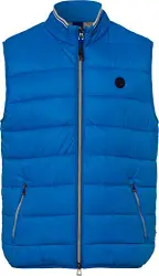 BRAX Herren Style Long Season M Fake Daune Outdoor Weste, Aqua, Large (Herstellergröße: 52)