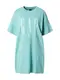 GAP Kleid hellblau / weiß