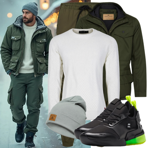 Grau Accessoire Mütze/Winter Mütze Carhartt Wip kombinieren