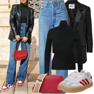 Outfity s "mom" džínami Vysoký Pas s Světle modrá/Modrá Girlfriend Džíny/Mom Jean/Zkrácené Džíny/Vintage džíny/High Waist Džínové Kalhoty/Dad Džíny levi's ® "Zimní Outfity"