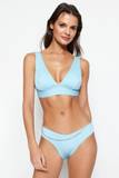 Svetlo modra Bikini velikih velikosti za dame image