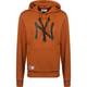 NEW ERA Sweatshirt karamell / schwarz
