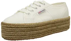Superga 2790 COTROPEW Damen Sneaker, Weiß, 39 1/2 EU ( 6 UK )
