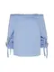 EDC BY ESPRIT Shirt hellblau