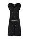 Ragwear Kleid ZEPHIE ORG hellgrau / schwarz