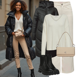JdY Zimní Kabáty Outfity image