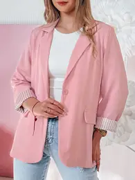 Marynarka damska one size oversize RESIDAL rowa
