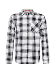 Tommy Jeans Hemd blutrot / schwarz / wei