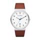 Skagen Herren Analog Quarz Uhr mit Leder Armband SKW6082