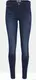 Blaue Low Waist Skinny Jeans