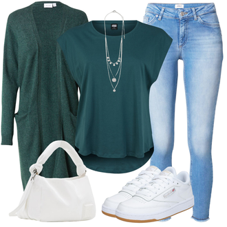 Outfit mit Grün/Türkis Shirt/Basic Top/Muskelshirt/Hemdoberteil/Kurzes Oberteil/Ärmelloses Shirt/Graphics T-Shirt/Sport-Top/男鞋/Bluse/Klassische Tunika/Elegante Tunika/ausgefallene tunika/Kurzarmbluse/Kurzarm-Tunika/Ärmellose Bluse/Sportliche Bluse/Tuniken-Shirt Urban Classics "Stilvoller Look für die Freizeit"