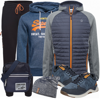 Outfit mit Schwarz Sneaker/Leder Sneaker Dockers by Gerli "Cooles outfit"