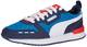 PUMA Unisex R78 Sneakers, Blau (Mykonos Blue White/Peacoat/High Risk Red), 43 EU