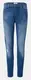 Blaue Ripped Jeans