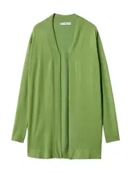 MANGO Strickjacke ''''ALMA'''' grün
