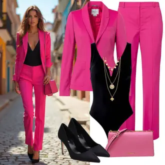 Blazer outfits su Juoda/Pilka/Ruda Aukštakulnis Sandalis/Mary Jane Batas/Sandalas su kulniuku/Slingback Siurblys/Basutė/Batukas su dirželiu/T-bar Siurblys Steve Madden "Šaunus Pavasario Apranga"