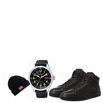 Outfit mit Blau Sneaker Camel Active "suchtig"