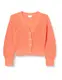 s.Oliver Girl's 2127430 Strickjacke, Langarm, ORANGE, 104/110