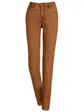 Braune High Waist Jeans image