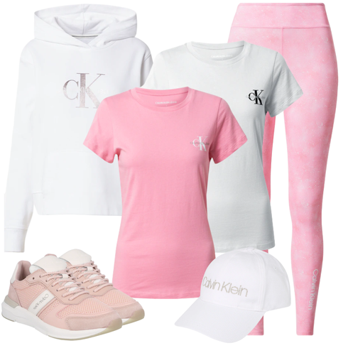 Rosa/Beige/Blau Schlaghose/Hemd kombinieren
