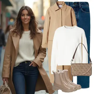 Lack Outfit mit LEMON JELLY "Look für den Winter"