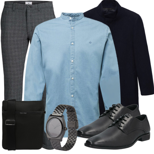 Blau Hemd Jack & Jones kombinieren