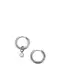 ESPRIT Ohrringe silber / wei