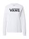 VANS Tričko  černá / bílá