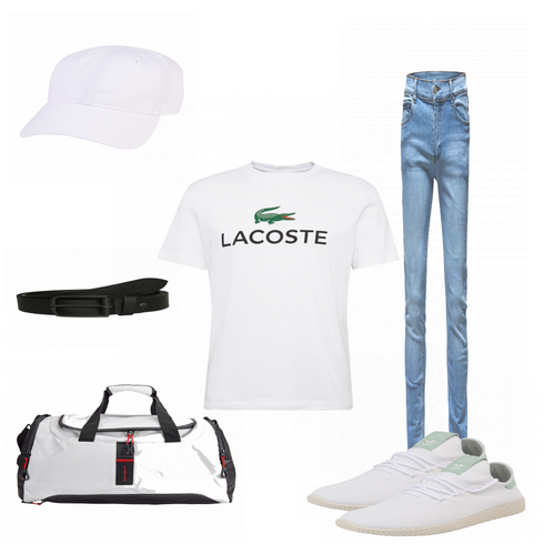 Weiß Tasche Samsonite kombinieren