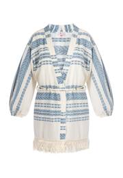 Kimono morsko plava / bijela